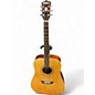 Used Washburn WD10S Natural Acoustic Guitar