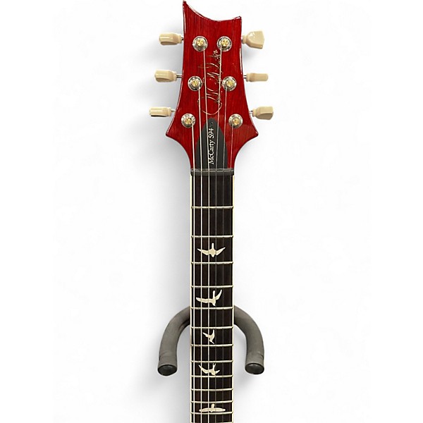 Used PRS McCarty 594 Trans Red Solid Body Electric Guitar