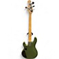 Used Sterling by Music Man Ray4 HH Olive Green Electric Bass Guitar