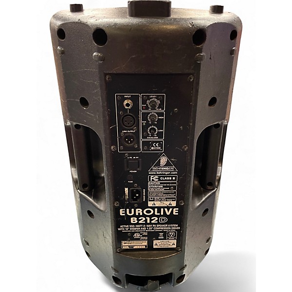 Used Behringer B212D 12in 2-Way 550W Powered Speaker