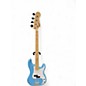 Used Squier Precision Bass Miami Blue Electric Bass Guitar thumbnail