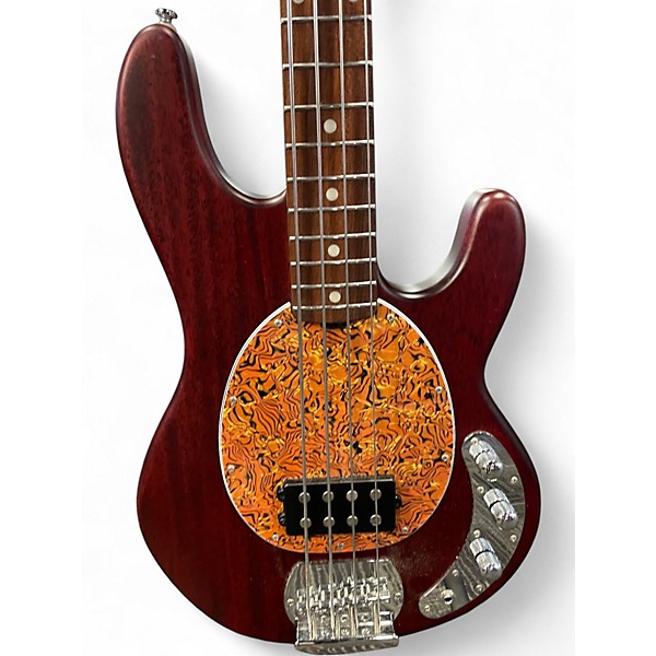 Used Sterling by Music Man Stingray 4 Walnut Electric Bass Guitar