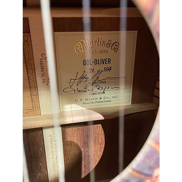 Used Martin OOL-OLIVER Self-Portrait as Arms and the Men Acoustic Guitar