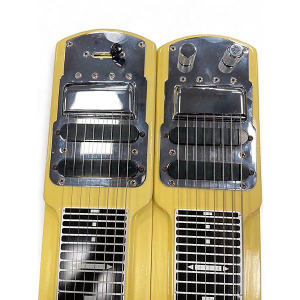 Used 1960 Fender Stringmaster D8 Yellow Lap Steel