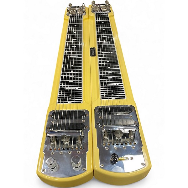 Used 1960 Fender Stringmaster D8 Yellow Lap Steel