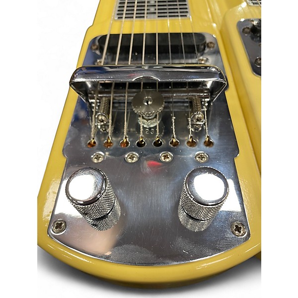Used 1960 Fender Stringmaster D8 Yellow Lap Steel
