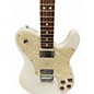 Used Fender Chris Shiflett Telecaster Deluxe WHITE Solid Body Electric Guitar