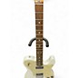 Used Fender Chris Shiflett Telecaster Deluxe WHITE Solid Body Electric Guitar