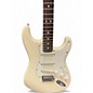 Used 2015 Fender American Standard Stratocaster WHITE Solid Body Electric Guitar