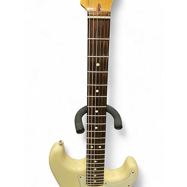 Used 2015 Fender American Standard Stratocaster WHITE Solid Body Electric Guitar