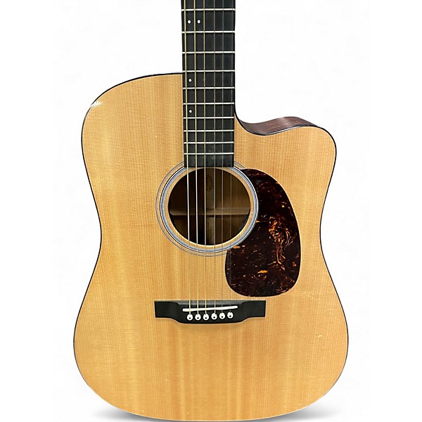 Used Martin DCPA4 Natural Acoustic Electric Guitar