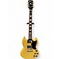 Used 2025 Gibson SG Standard 61 TV Yellow Solid Body Electric Guitar thumbnail