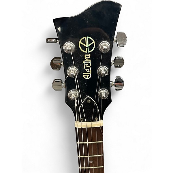 Used Electra X SERIES MIJ 1980S Black Solid Body Electric Guitar