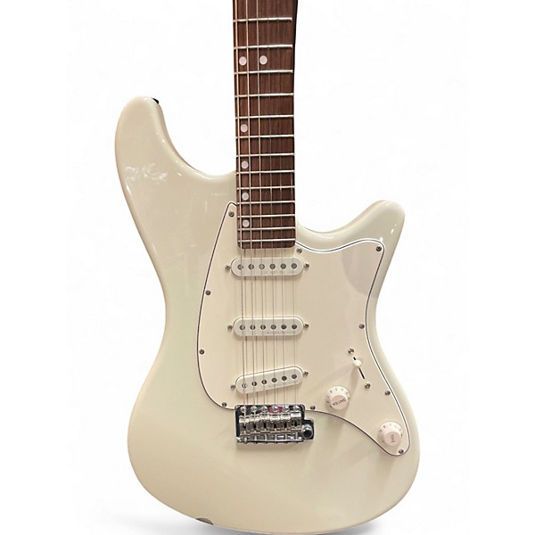 Used John Page  Classic Olympic White Solid Body Electric Guitar