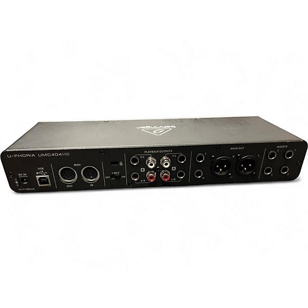 Used Behringer U-Phoria UMC404HD Audio Interface