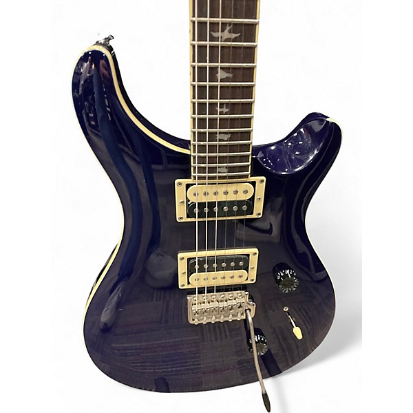 Used PRS SE STANDARD Midnight Blue Solid Body Electric Guitar