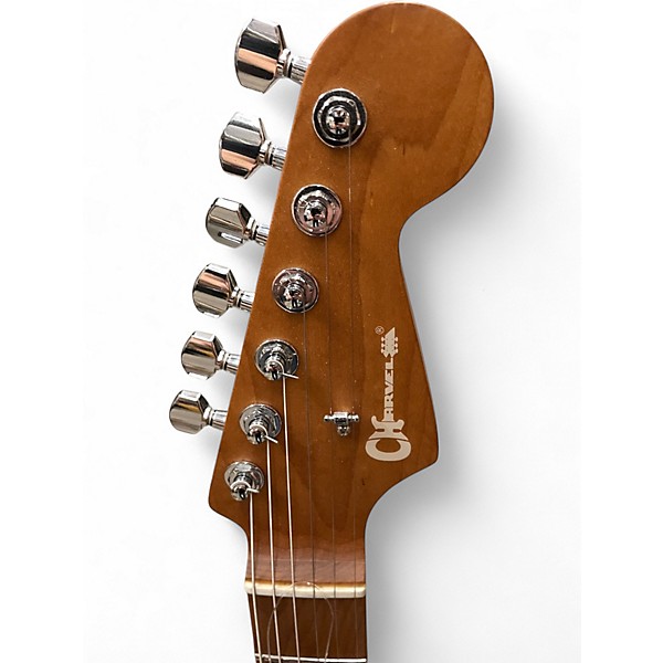 Used Charvel DK24 RICK GRAHAM CELESTE BLUE Solid Body Electric Guitar