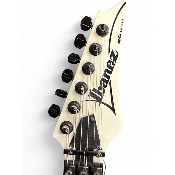 Used Ibanez RG350DX RG Series Arctic White Solid Body Electric Guitar