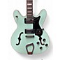 Used Hagstrom Viking Sky Blue Hollow Body Electric Guitar