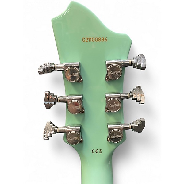 Used Hagstrom Viking Sky Blue Hollow Body Electric Guitar