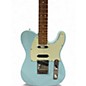 Used 2019 Fender Deluxe Nashville Telecaster Daphne Blue Solid Body Electric Guitar