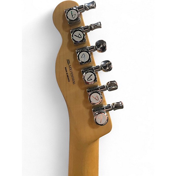 Used 2019 Fender Deluxe Nashville Telecaster Daphne Blue Solid Body Electric Guitar