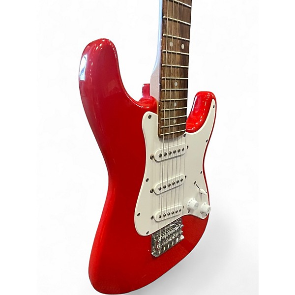 Used Squier Mini Affinity Stratocaster red Electric Guitar