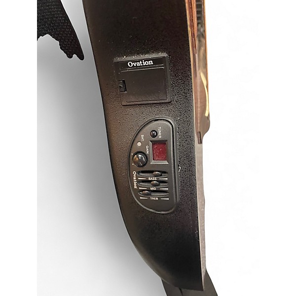 Used Ovation CC48 Celebrity Deluxe Tobacco Acoustic Electric Guitar