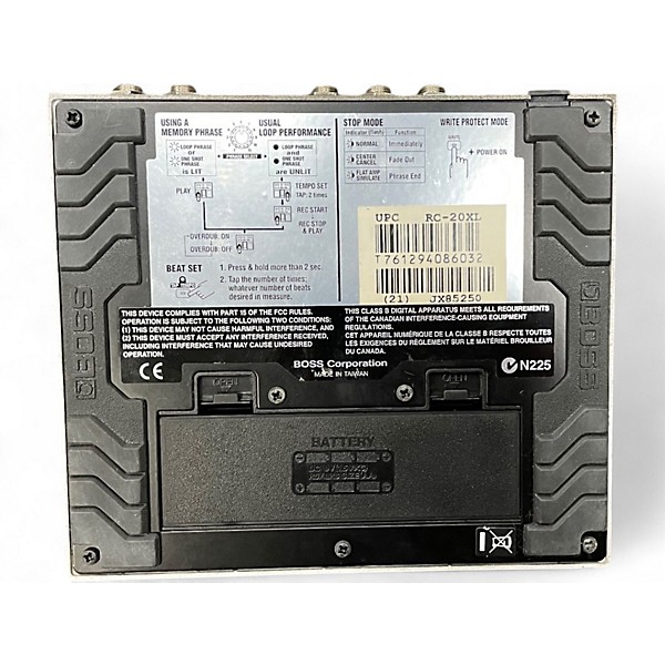 Used BOSS RC20XL Loop Station XL Twin Pedal