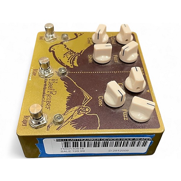 Used EarthQuaker Devices Hoof Reaper Octave Fuzz Spectacular Effect Pedal