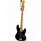 Used Fender American Elite Jazz Bass Black Electric Bass Guitar thumbnail