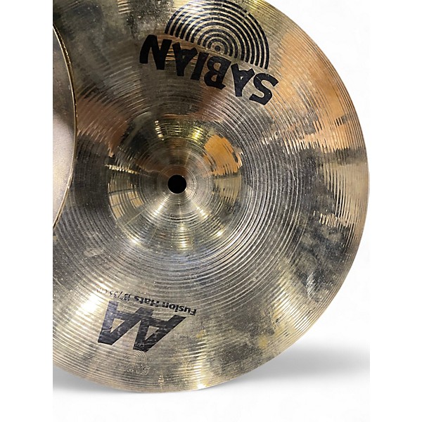 Used SABIAN 13in AA Fusion Hi Hat Pair Cymbal