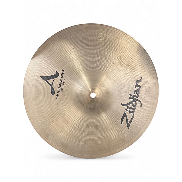 Used Zildjian 14in A Mastersound Hi Hat Top Cymbal
