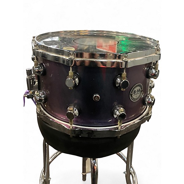 Used Ocho Catorce 14X8 CARBON FIBER Aurora Burst Drum