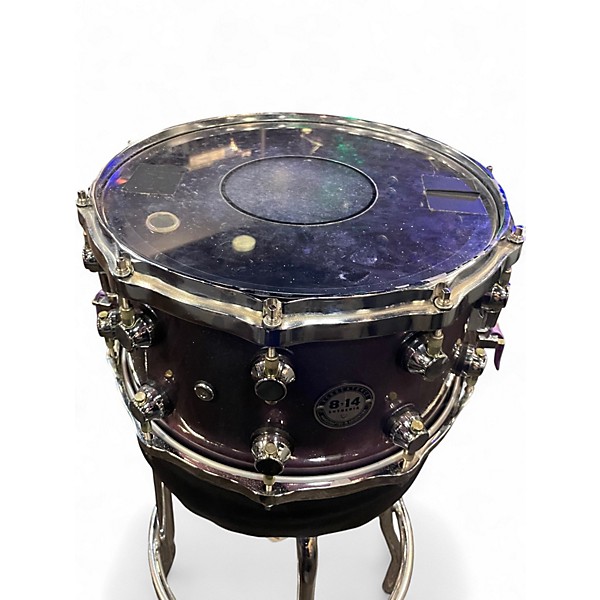 Used Ocho Catorce 14X8 CARBON FIBER Aurora Burst Drum