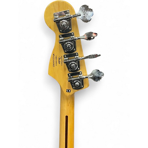 Used Squier Vintage Modified Jazz Bass Natural Electric Bass Guitar