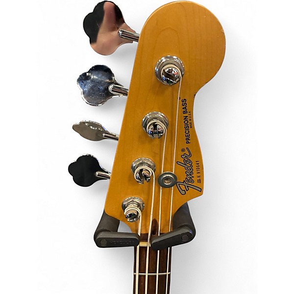 Used Fender Player Plus Precision Bass Candy Apple Red Electric Bass Guitar