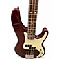 Used Fender Player Plus Precision Bass Candy Apple Red Electric Bass Guitar