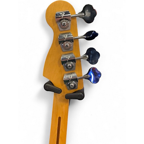 Used Fender Player Plus Precision Bass Candy Apple Red Electric Bass Guitar