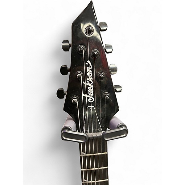 Used Jackson JS22Q-7 Black Burst Solid Body Electric Guitar