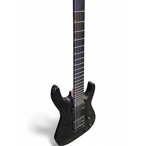 Used Jackson JS22Q-7 Black Burst Solid Body Electric Guitar