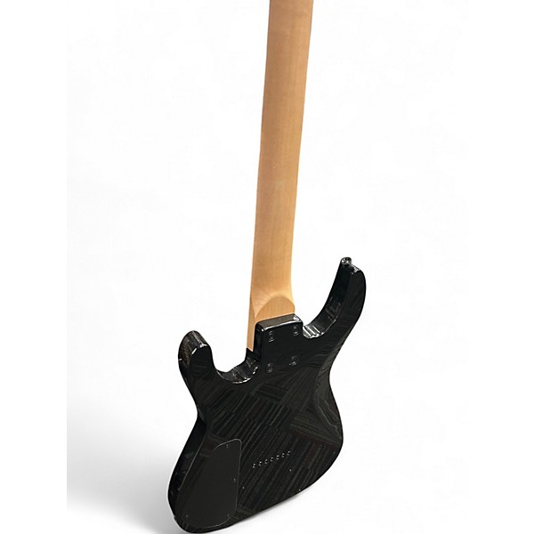 Used Jackson JS22Q-7 Black Burst Solid Body Electric Guitar