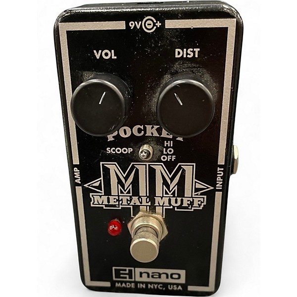 Used Electro-Harmonix Nano Pocket Metal Muff Distortion Effect Pedal