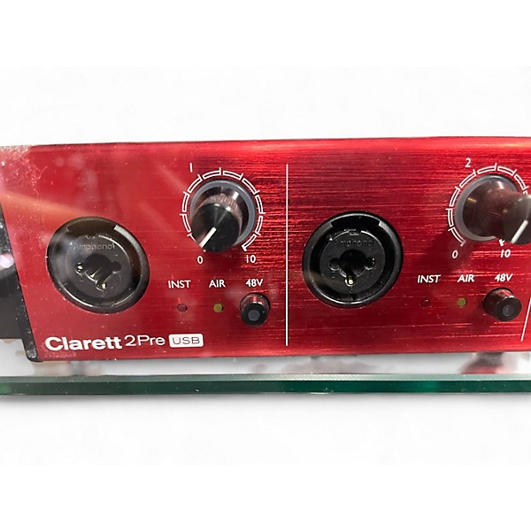 Used Focusrite Clarett 2Pre Audio Interface