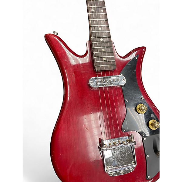 Used Teisco E-110 RED Solid Body Electric Guitar