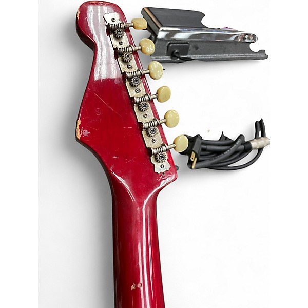 Used Teisco E-110 RED Solid Body Electric Guitar