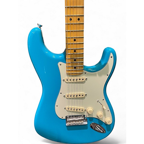 Used Fender American Professional II Stratocaster Miami Blue Solid Body Electric Guitar