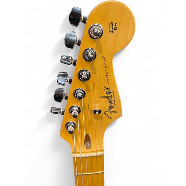 Used Fender American Professional II Stratocaster Miami Blue Solid Body Electric Guitar