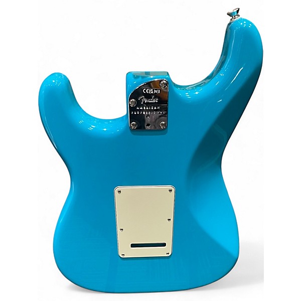 Used Fender American Professional II Stratocaster Miami Blue Solid Body Electric Guitar