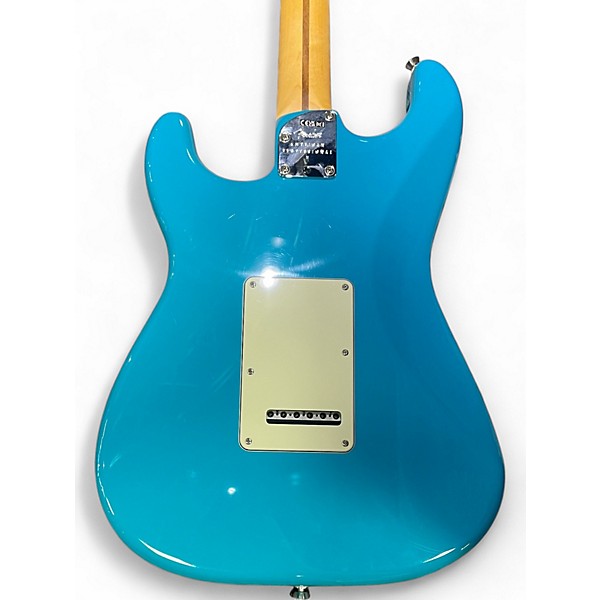 Used Fender American Professional II Stratocaster Miami Blue Solid Body Electric Guitar